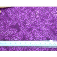 Cotton Fabric #5609.L, 110cm Wide Per Metre, LAVENDER Floral Sprigs