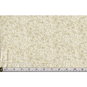 Liberty Seasons Greetings Festive Shine Metallic, 112cm Wide Cotton Fabric 5664X