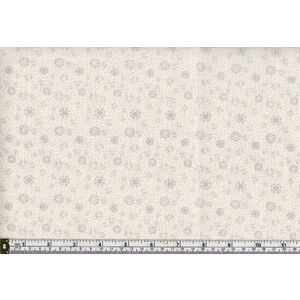 Liberty Seasons Greetings Frosty Metallic, 112cm Wide Cotton Fabric 5665X