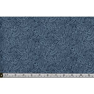 Liberty Summer House Cambridge Fern Blue 112cm Wide Cotton Fabric 5677X