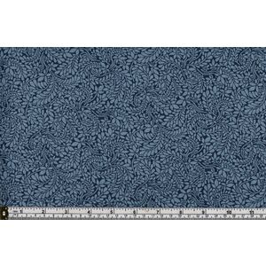 25cm REMNANT Liberty Fabrics Summer House, 5677X Cambridge Fern Blue 110cm Wide