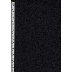 Liberty Wiltshire Shadow Collection BLACK 110cm Wide Cotton Fabric 5714Z