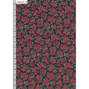 Liberty Flower Show Winter ASCOT ROSE 112cm Wide Cotton Fabric 5723C