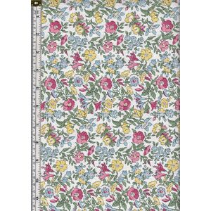 Liberty Flower Show Spring, MAMIE 112cm Wide Cotton Fabric 5724A