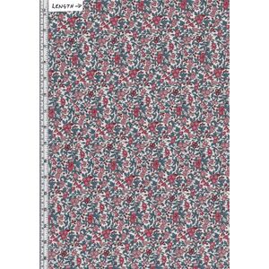 Liberty Flower Show Winter YORKSHIRE MEADOW 112cm Wide Cotton Fabric 5729C