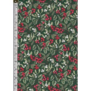 Liberty A Festive Collection CHRISTMAS BERRY 112cm Wide Cotton Fabric 5745A