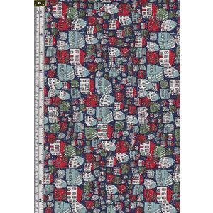 Liberty A Festive Collection YULE TOWN 112cm Wide Cotton Fabric 5750A