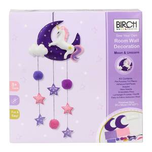 MOON &amp; UNICORN - Sew Your Own Felt Mobile Craft Kit