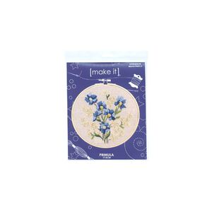 Make It PRIMULA Traced Linen Cross Stitch Kit - 585244