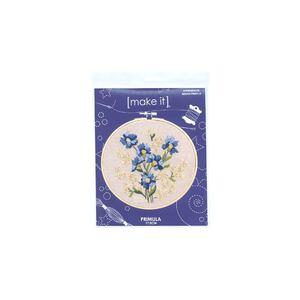 Make It PRIMULA Traced Linen Cross Stitch Kit - 585244