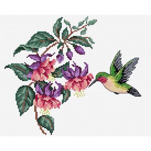 DMC, HUMMINGBIRD Counted Cross Stitch Kit, 587116