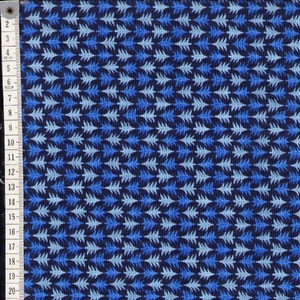 Liberty Merry &amp; Bright FESTIVE FIRS BLUE 110cm Wide Cotton Fabric 5932B Per 25cm