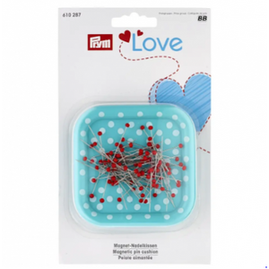 Magnetic Pin Cushion With Glass-Headed Pins by Prym #610287