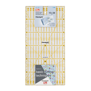 Prym Universal Ruler, Metric Scale, 15cm x 30cm Omnigrid