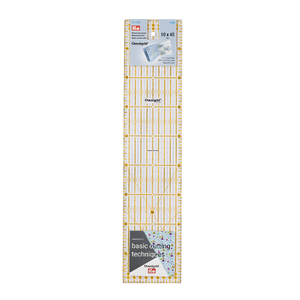 Prym Universal Ruler, Metric Scale, 10cm x 45cm Omnigrid