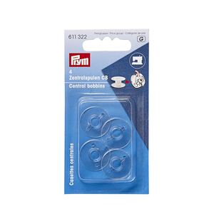Sewing Machine Bobbins, Plastic, CB Gripper, 20.5mm by Prym