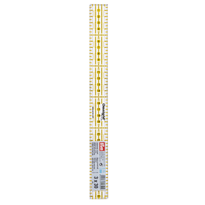 Prym Universal Ruler, Metric Scale, 3cm x 30cm Omnigrid