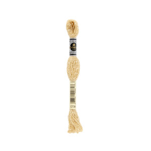DMC Mouline Etoile, #C738 VERY LIGHT TAN, Twinkle Effect Embroidery Thread 8m Skein