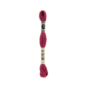 DMC Mouline Etoile, C915 DARK PLUM, Embroidery Thread 8m Skein, Twinkle Effect