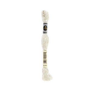 DMC Mouline Etoile, ECRU Embroidery Thread 8m Skein, Twinkle Effect