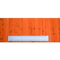 BATIK Fabric, 110cm Wide Per 1/2 Metre, #640064.1410 ORANGE, 100% Cotton