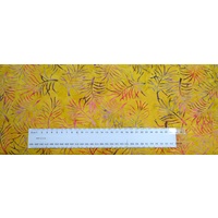 Birch BATIK #640064.1411 YELLOW, 110cm Wide Cotton Fabric