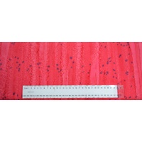 BATIK Fabric, 110cm Wide Per 1/2 Metre, #640064.1420 RED, 100% Cotton