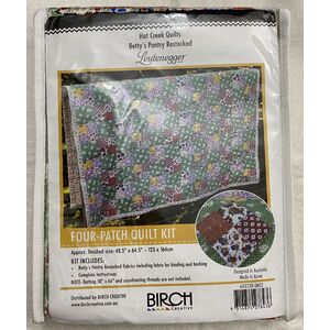 Four Patch Quilt Kit, Hat Creek Quillts Betty&#39;s Pantry Restocked
