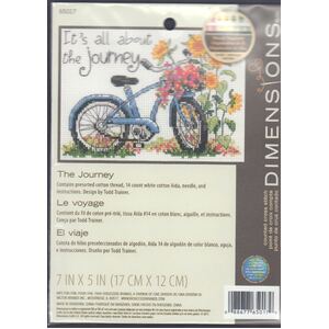 THE JOURNEY Counted Cross Stitch Kit 17 x 12cm #65017