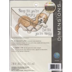 THE GOOD LIFE Counted Cross Stitch Kit #65058 by Dimensions