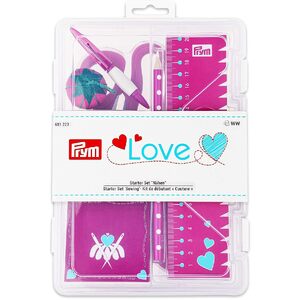 Prym Sewing Starter Kit, Pink, 23 x 17 x 6 cm