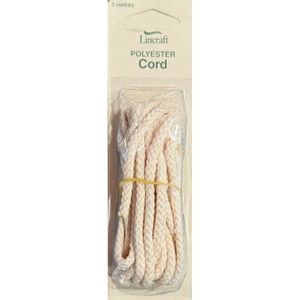 Drawstring Cord 3m CREAM by Lincraft