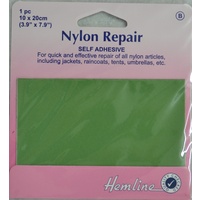 Hemline Self Adhesive Nylon Repair Patch 10 x 20cm Royal Blue