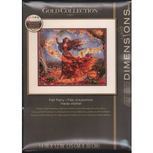 FALL FAIRY Gold Collection Counted Cross Stitch Kit #70-35262 By Dimensions