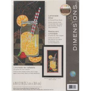 LEMONADE DINER Counted Cross Stitch Kit #70-35324