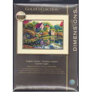 ENGLISH CASTLE Counted Cross Stitch Kit, 70-35326