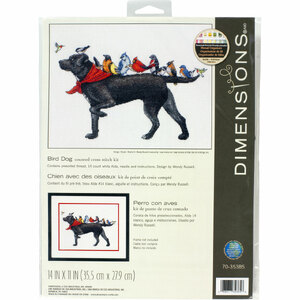 BIRD DOG Counted Cross Stitch Kit #70-35385 By Dimensions 35.5cm x 27.9cm (14" x 11")