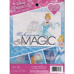 MAKE YOUR OWN MAGIC Counted Cross Stitch Kit 17.7cm x 12.7cm, 70-65175