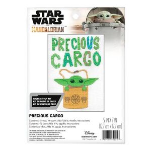 PRECIOUS CARGO Counted Cross Stitch Kit 5&quot; x 7&quot; (12.7cm x 17.7cm)