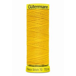 Deco Stitch 70, #106 GOLDEN YELLOW 70m Silky Topstitch Thread