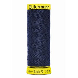 Deco Stitch 70, #310 NAVY BLUE 70m Silky Topstitch Thread