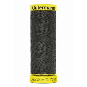 Deco Stitch 70, #36 VERY DARK GREY 70m Silky Topstitch Thread