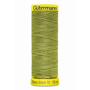 Deco Stitch 70, #582 LIGHT KHAKI GREEN 70m Silky Topstitch Thread