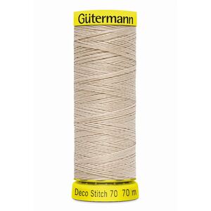 Deco Stitch 70, #722 Beige 70m Silky Topstitch Thread