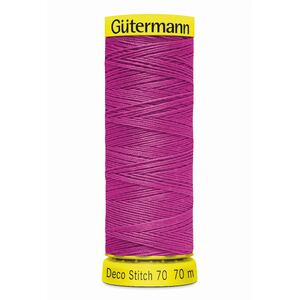 Deco Stitch 70, #733 CYCLAMEN PINK 70m Silky Topstitch Thread