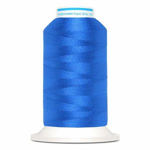 Gutermann Super Brite Polyester 40 #5520, 1000m Machine Embroidery Thread