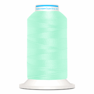 Gutermann Super Brite Polyester 40 #5522, 1000m Machine Embroidery Thread