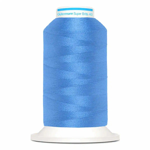 Gutermann Super Brite Polyester 40 #5545, 1000m Machine Embroidery Thread