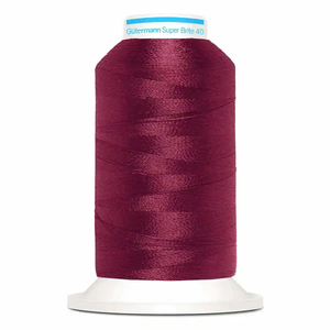 Gutermann Super Brite Polyester 40 #5552, 1000m Machine Embroidery Thread