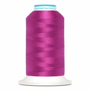 Gutermann Super Brite Polyester 40 #5560, 1000m Machine Embroidery Thread